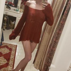Short Sweater Dress, or Long Blouse